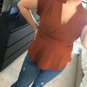 Rust Blouse
